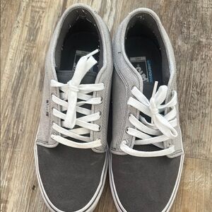 Vans Two-Tone Gray and Black Men's Sneakers